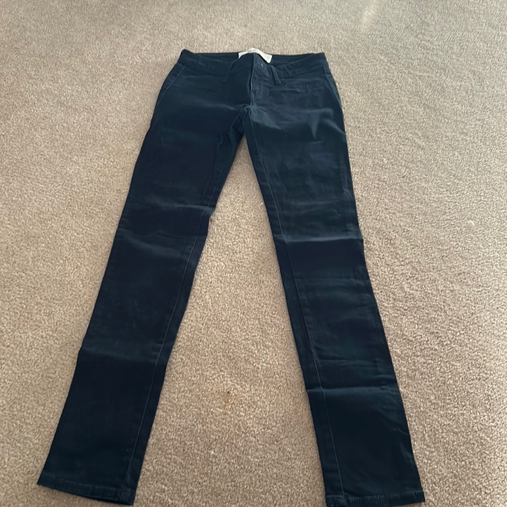 Hollister 0R skinny jeans dark blue